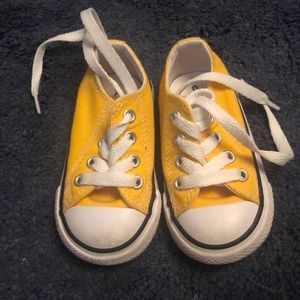 Yellow Toddler Converse